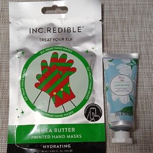 INC.REDIBLE Elf Hand Masks and Jasmine Hand Cream Set